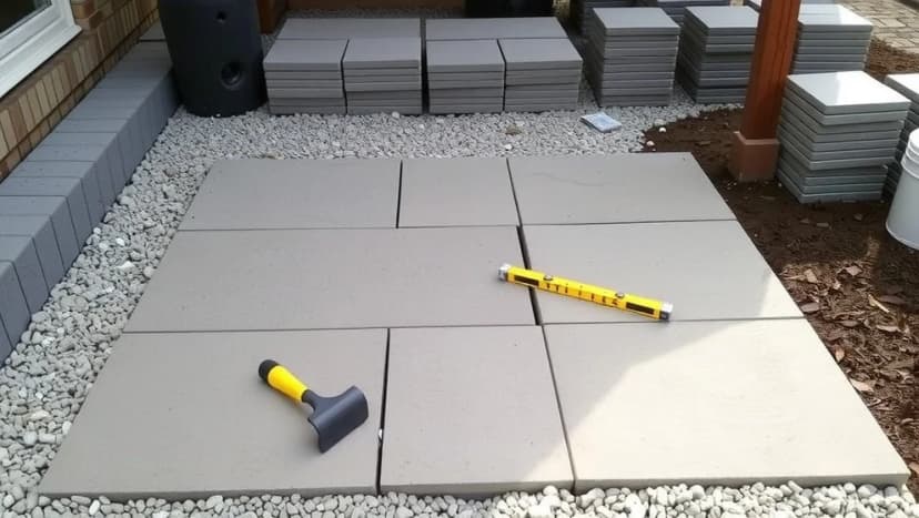 Bygga altan på plattor själv