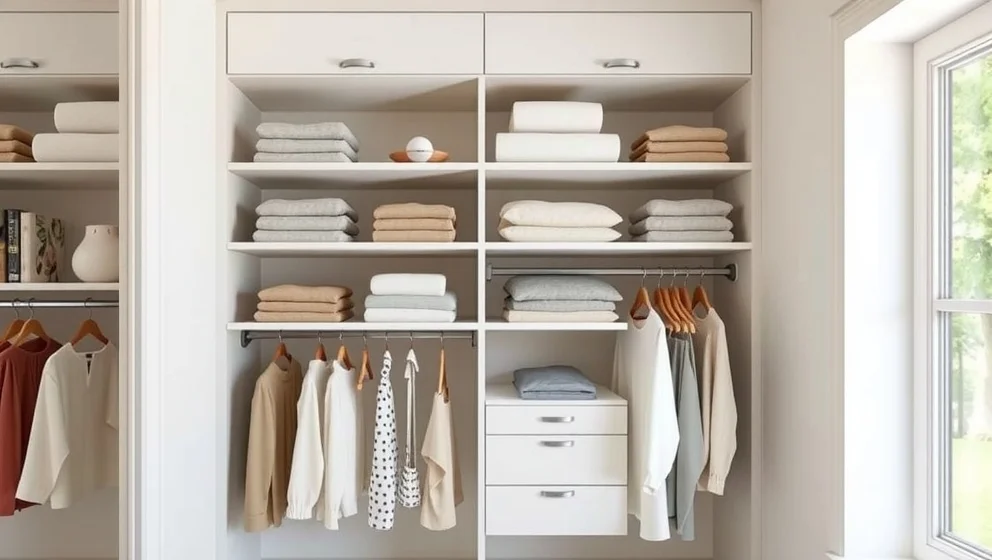 Bygga en platsbyggd garderob som passar din stil