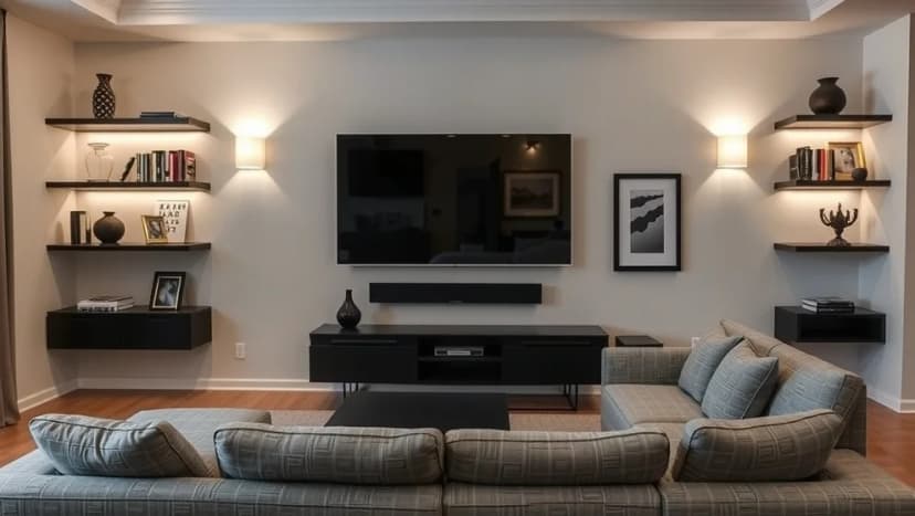 Hur du skapar ett vackert tv rum hemma