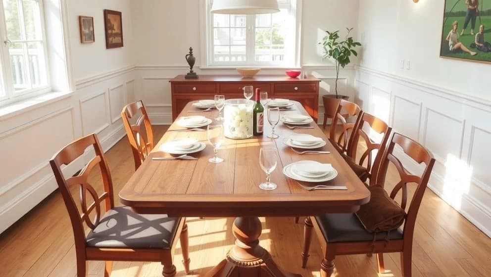 Matsalsbord för 8 personer