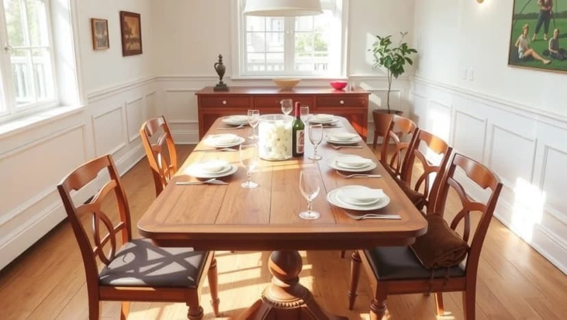 Matsalsbord för 8 personer