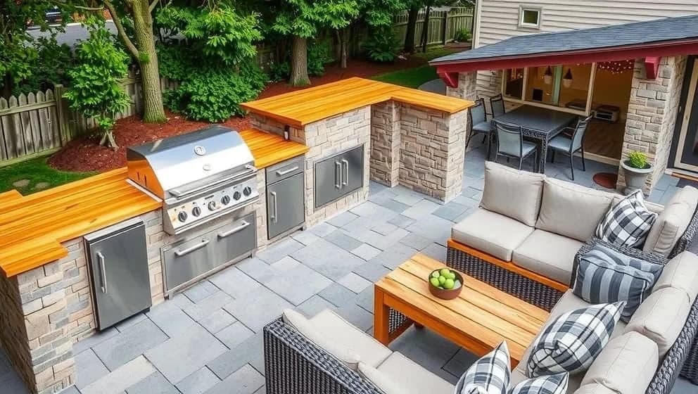 Så bygger du ditt eget utekök hemma