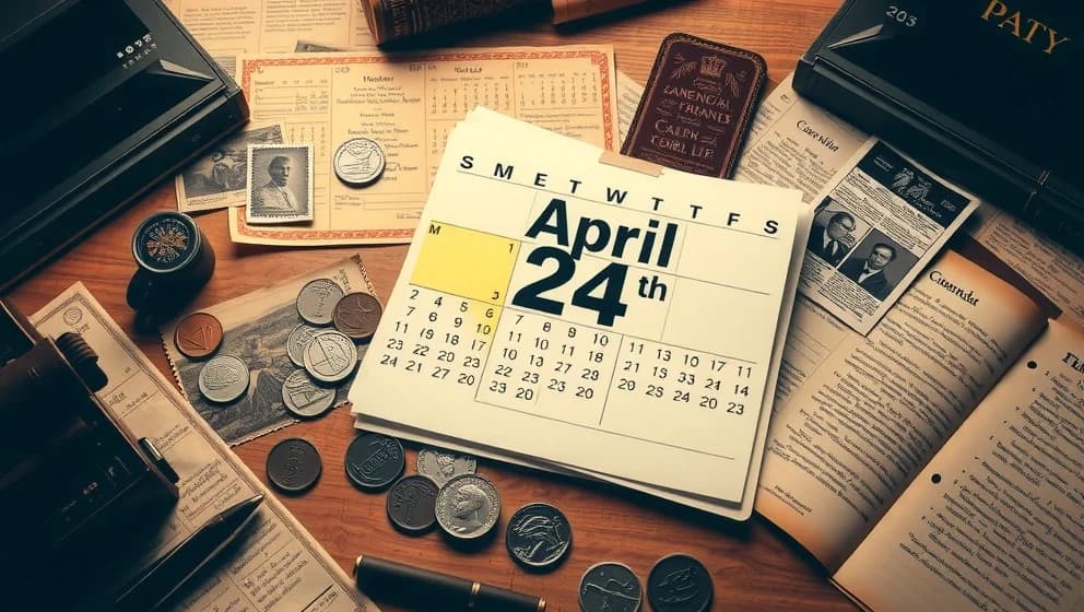 Vad händer på 24 april varje år